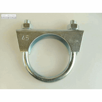 UITLAATKLEM U-MODEL 45 MM UITLAATKLEM U-MODEL 45 MM