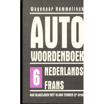 CAR DICTIONARY NL > FRENCH