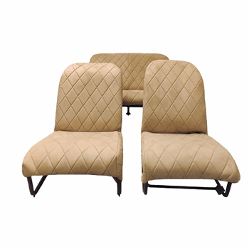 BEKLEDINGSET BEIGE LOSANGE ASYMMETRISCH BEKLEDINGSET BEIGE LOSANGE ASYMMETRISCH