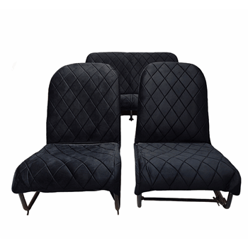 BEKLEDINGSET ZWART LOSANGE SYMMETRISCH BEKLEDINGSET ZWART LOSANGE SYMMETRISCH