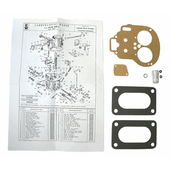 CARB.REP.SET WEBER 28/36 DMA CARB.REP.SET WEBER 28/36 DMA