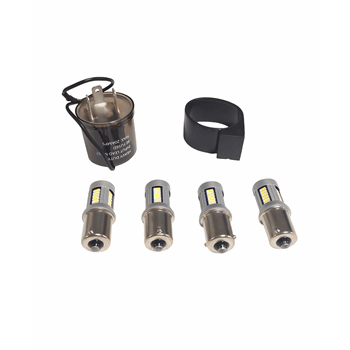 LED LAMPJES 4 STUKS VOOR KNIPPERLICHT 6V LED LAMPJES 4 STUKS VOOR KNIPPERLICHT 6V