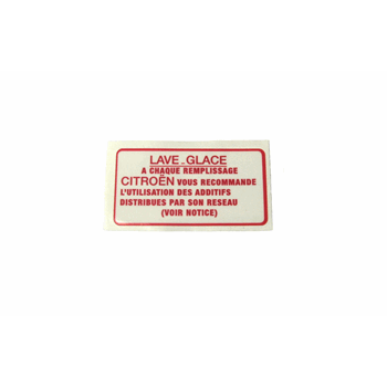 STICKER RUITENSPROEIER STICKER RUITENSPROEIER